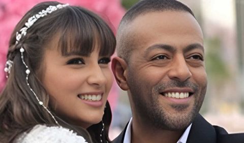 تامر عاشور يحتفل بزفافه من الإعلامية نانسي نور