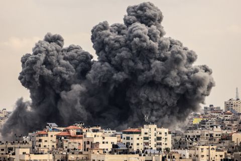 First footage of Jabalia camp after Israel attack