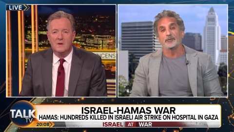 Is Piers Morgan secretly pro-Palestine or looking for fame?