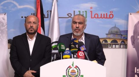 Hamas press conference unveils Gaza standoff