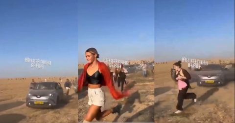 Video: Israeli settlers flee homes amid Hamas operation