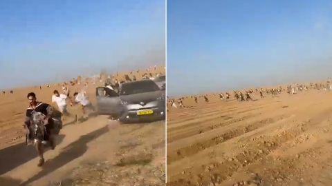 يوم القيامة.. هروب جماعي للمستوطنين من غلاف غزة (فيديو)