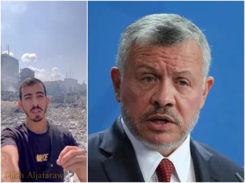 صالح الجعفراوي يناشد ملك الأردن لإنقاذ عائلة منكوبة في شمال غزة