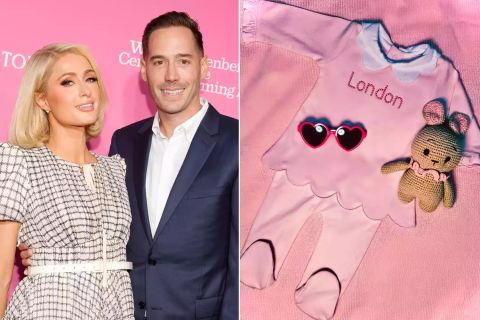 Paris Hilton welcomes second baby, a girl, with husband Carter Reum
