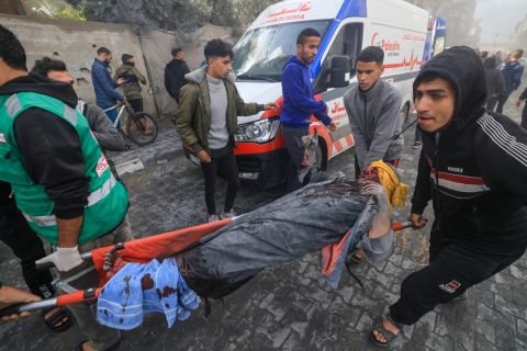 فيديو مروع من داخل المستشفى الاندونيسي في غزة