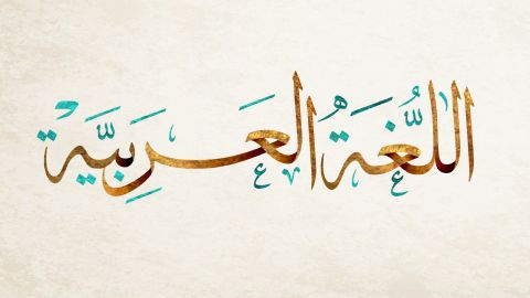 شعر عن اللغة العربية