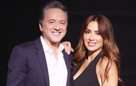 بالفيديو: هكذا احتفل مروان خوري بعيد زواجه الأول