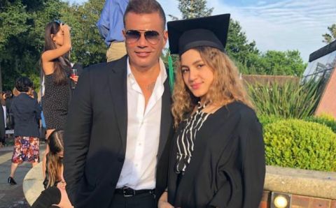 دينا الشربيني .. بدأت مشوارها كمذيعة وارتبط اسمها بعمرو دياب