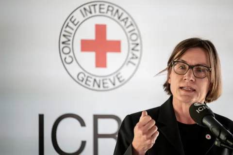 Red Cross chief arrives in Gaza