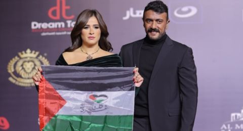 بعد رفعها علم فلسطين: ياسمين عبد العزيز ترد على المشككين بوطنيتها