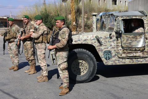 Lebanese soldier killed, three wounded in Israeli airstrike