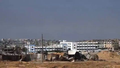 Video: Israel bombs UNRWA school in Beit Hanoun, Gaza