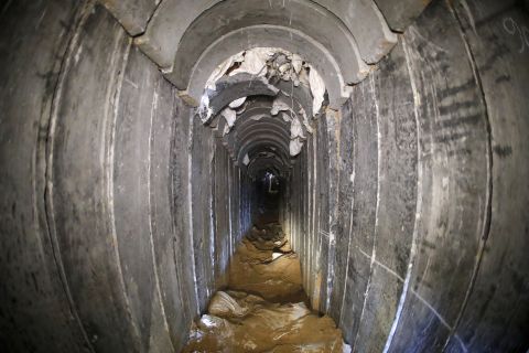 Israel is considering flooding Gaza tunnels