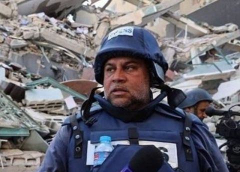 Al Jazeera Journalist Wael Al-Dahduh got injured