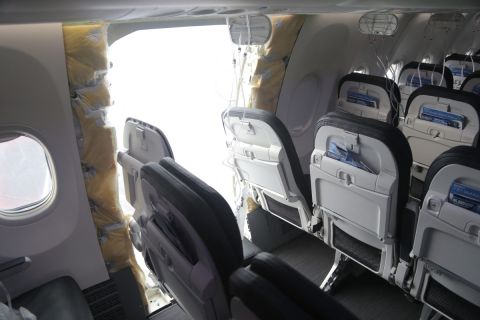Boeing halts aircraft production following mid-air emergency door explosion