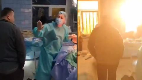 Russian missile hits Ukrainian hospital during surgery (Video)