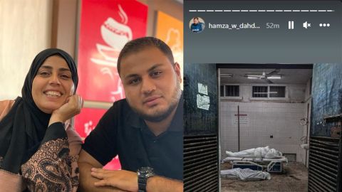 Hamza Al Dahdouh last Instagram story before being killed in Israeli strike