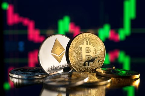 Bitcoin surges to 21-month high