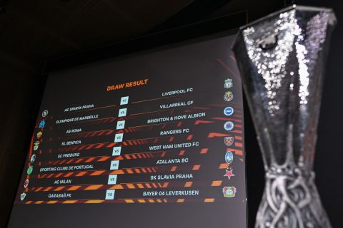 نتائج قرعة دور الـ 16 من الدوري الأوروبي 2023-24