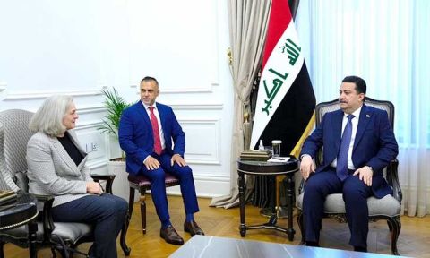 رئيس الوزراء العراقي يبحث مع السفيرة الأمريكية ترتيبات إنهاء مهمات التحالف الدولي