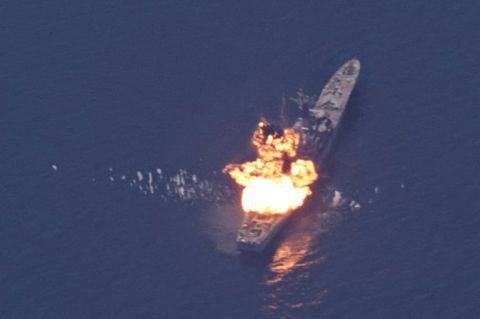 Environmental catastrophe as Houthis target ship carrying hazardous materials