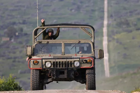 Hezbollah strikes Israeli army base during chief of staff's tour