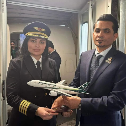 First Iraqi woman with 