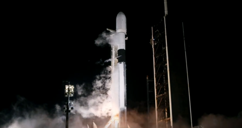 SpaceX launches private moon lander, making history