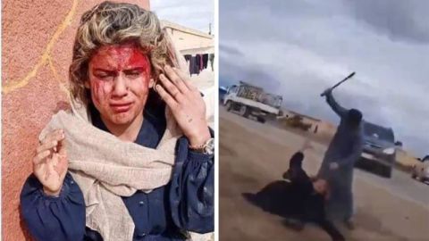 المتظاهرون يقتحمون مقر حزب البعث بالسويداء في سوريا