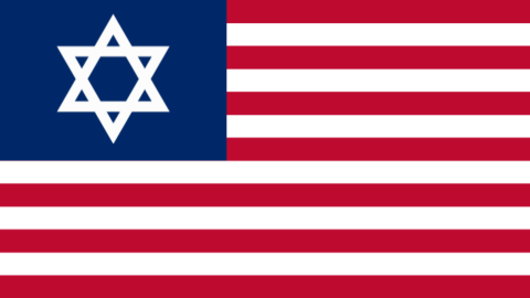 Is the US replacing 50-star flag with Star of David?