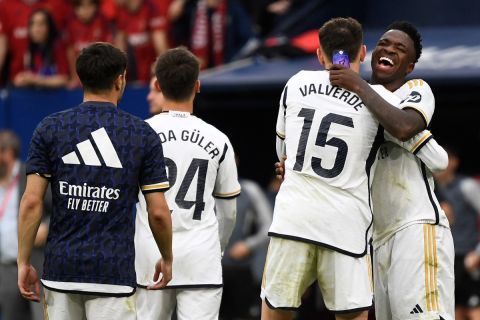 فينيسيوس يقود ريال مدريد للفوز على أوساسونا
