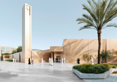 أول مسجد بني عن طريق الطباعة ثلاثية الأبعاد في السعودية