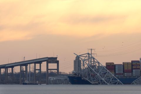 Biden's funding pledge for Key Bridge causes debate