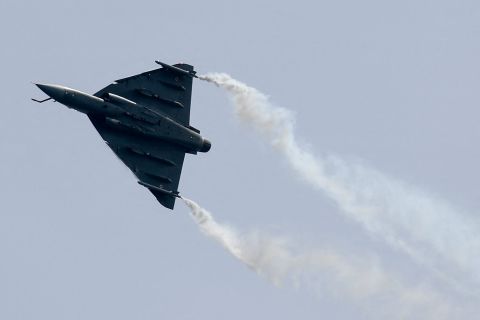 Indian fighter jet crashes during training in Rajasthan