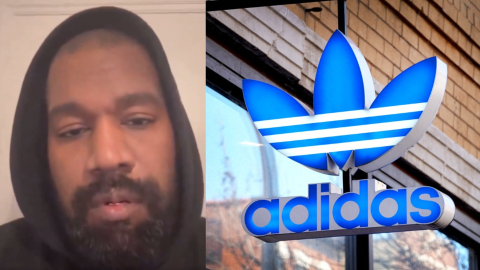 Kanye West sends message to Adidas and its CEO