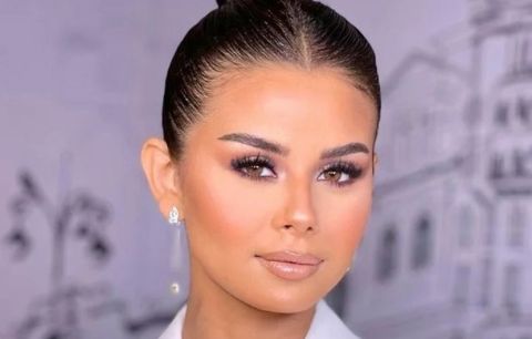 منة عرفة تطل على جمهورها بالحجاب و من صلاة العيد