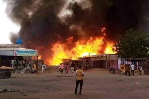 At least 20 killed in a massacre by the RSF in Khartoum, Sudan