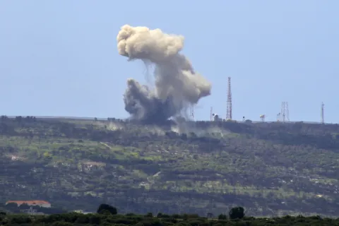 Hezbollah strikes Israeli army base