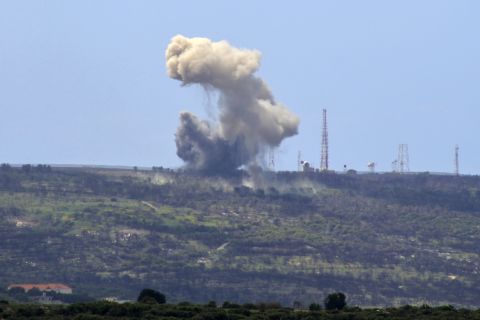 Hezbollah strikes Israeli army base