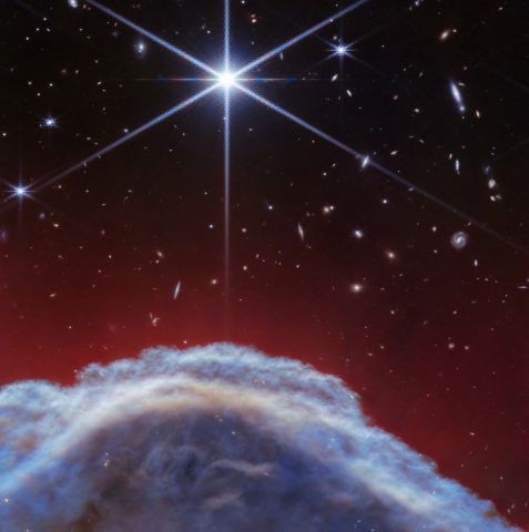 Amazing views of the Horsehead Nebula are unveiled by NASA's Webb space telescope