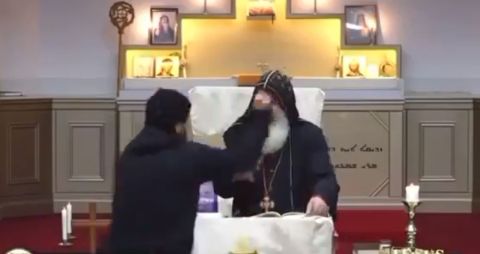 Video: Bishop stabbed during Sunday mass in Australia