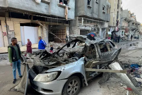 Israeli army launches surprise operation in central Gaza Strip