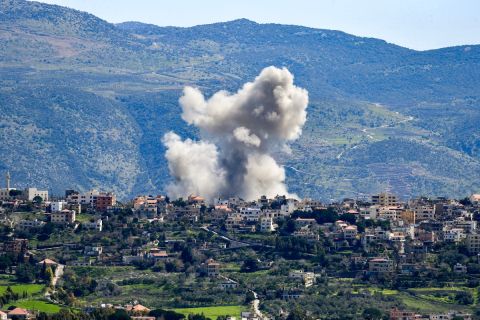 Hezbollah launches rockets from Lebanon, Israel responds with airstrikes