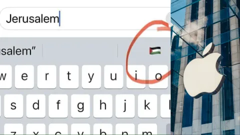 Palestine flag freaks out Apple, company states 'technical error'