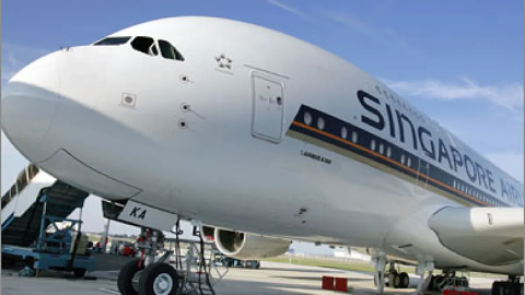 بالفيديو.. شاهد كيف تعرضت طائرة سينغافورية لمطب هوائي