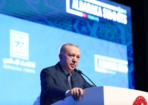 Turkish Erdogan slams Capitalist world order, blames it for Gaza war