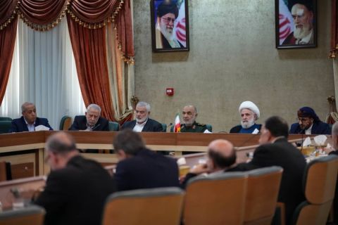 اجتماع هام في طهران مع حماس والجهاد الإسلامي وحزب الله