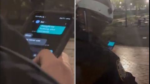 NYPD member's 'shocking' text message while raiding Columbia University goes viral