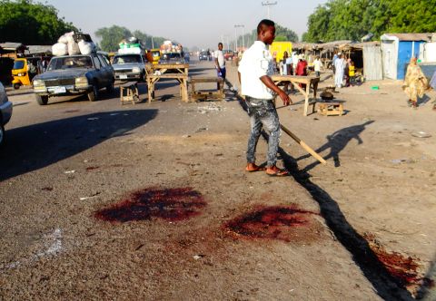 Suicide bombing kills and wounds dozens in Nigeria