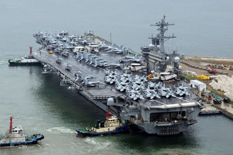 US sends aircraft carrier to eastern Mediterranean